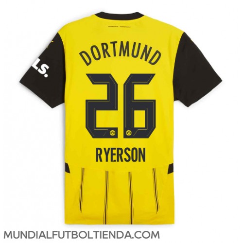 Camiseta Borussia Dortmund Julian Ryerson #26 Primera Equipación Replica 2024-25 mangas cortas